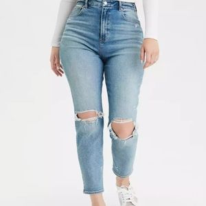 High Waisted Curvy Mom Jeans American Eagle